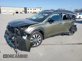 2025 Subaru Outback Limited XT with VIN 4S4BTGND9S3156572, listed as a Copart auction lot 47647525 with 3,409 mi miles and Non Repairable. Bid and sale history available at carsss.com. Image 1.