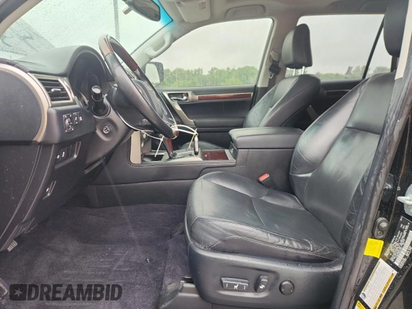 2017 Lexus GX 460 with VIN JTJBM7FX2H5149791, listed as a Copart auction lot 60327735 with 104,213 mi miles and Salvage title. Bid and sale history available at DreamBid. Image 7.