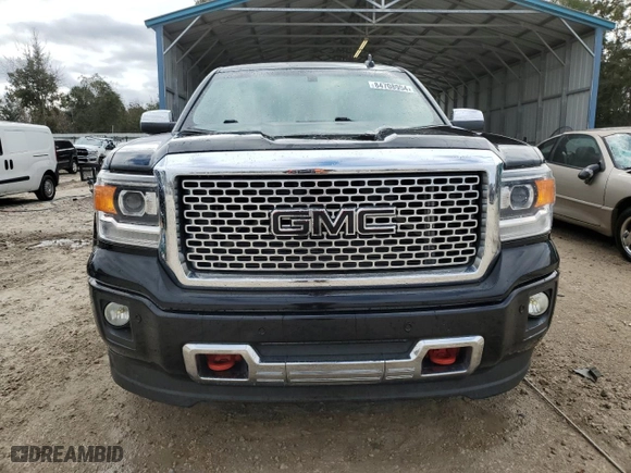 2015 GMC Sierra 1500 Denali with VIN 3GTU2WEC7FG191891, listed as a Copart auction lot 84708954 with 92,357 mi miles and Salvage Title. Bid and sale history available at carsss.com. Image 5.