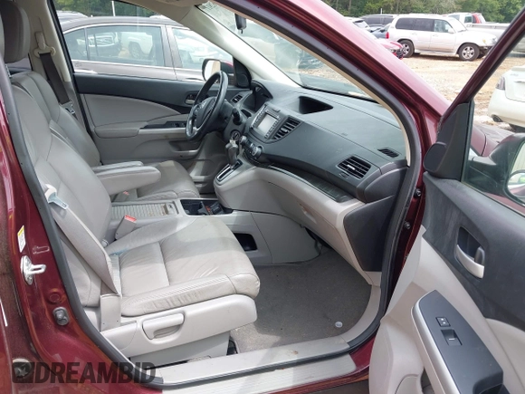 2013 Honda CR-V EX-L with VIN 5J6RM4H7XDL061309, listed as a IAAI auction lot 42628117 with 88,420 mi miles and . Bid and sale history available at DreamBid. Image 5.