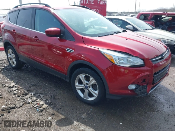 2014 Ford Escape SE with VIN 1FMCU0GX8EUA49818, listed as a IAAI auction lot 41903815 with 100,235 mi miles. Bid and sale history available at carsss.com. Image 1.