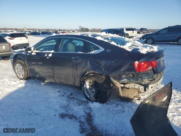 2018 Chevrolet Impala LS with VIN 2G11X5S36J9158427, listed as a Copart auction lot 85228154 with 130,648 mi miles and Clean Title. Bid and sale history available at carsss.com. Image 2.