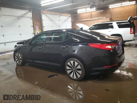 2013 Kia Optima SX with VIN 5XXGR4A63DG090568, listed as a Copart auction lot 59303545 with 239,651 mi miles and Salvage title. Bid and sale history available at DreamBid. Image 2.