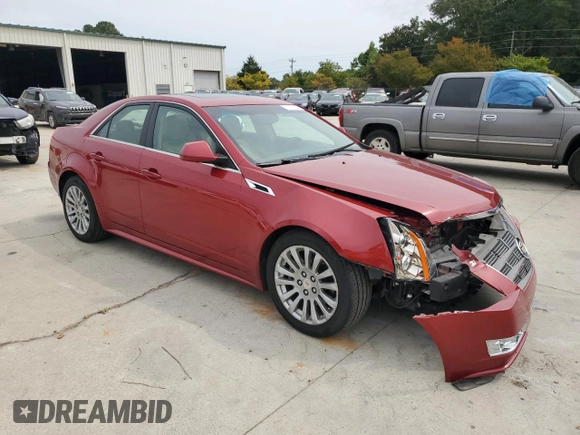 2012 Cadillac CTS Performance with VIN 1G6DJ5E37C0136650, listed as a Copart auction lot 71273254 with 184,651 mi miles and Salvage title. Bid and sale history available at DreamBid. Image 4.