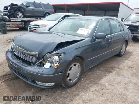 2004 Lexus LS 430 z VIN JTHBN36F540167319, wystawiony jako IAAI lot #42297432 z przebiegiem 181 904 mil mil oraz . Historia ofert i sprzedaży dostępna na DreamBid. Obrazek 2.