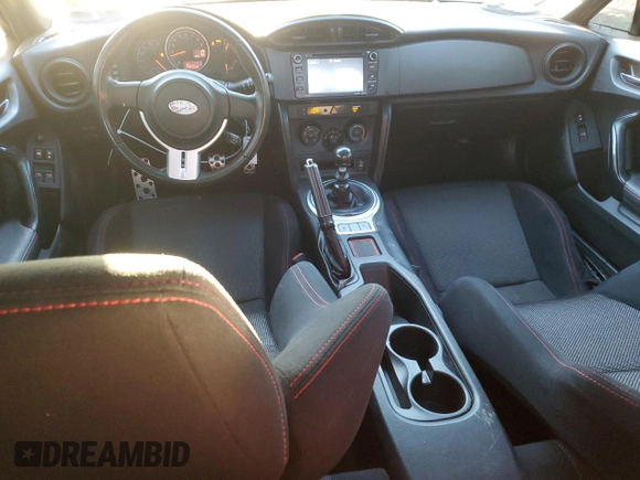 2016 Subaru BRZ Premium with VIN JF1ZCAB11G9601875, listed as a Copart auction lot 41617955 with 44,816 mi miles and Salvage Title. Bid and sale history available at DreamBid. Image 8.