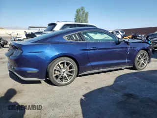 2018 Ford Mustang EcoBoost with VIN 1FA6P8TH2J5114422, listed as a Copart auction lot 56995385 with 53,729 mi miles and Clean title. Bid and sale history available at DreamBid. Image 3.