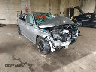 2025 Honda Civic Sport with VIN 2HGFE2F58SH541405, listed as a IAAI auction lot 42057054 with 5,000 mi miles and . Bid and sale history available at DreamBid. Image 1.