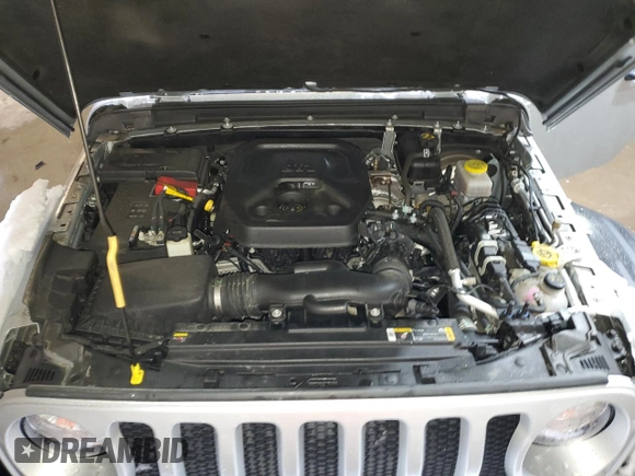 2023 Jeep Wrangler Sport with VIN 1C4HJXDN8PW639488, listed as a Copart auction lot 44931555 with 23,371 mi miles and Salvage Title. Bid and sale history available at DreamBid. Image 12.
