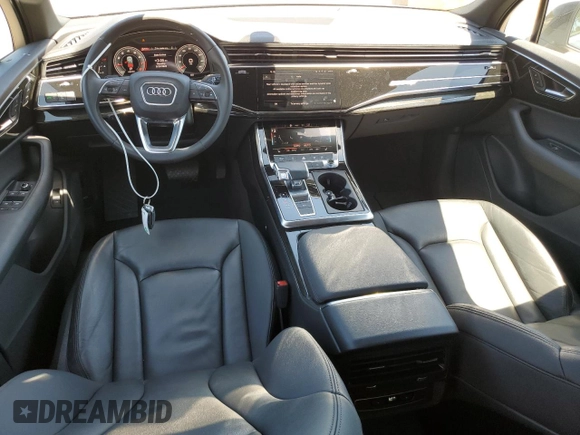 2023 Audi Q7 Premium с VIN WA1ACBF79PD012740, выставлен на аукционе Copart как лот 57715225 с пробегом 37 415 миль миль и Списание • Salvage title. История ставок и продаж доступна на DreamBid. Изображение 8.
