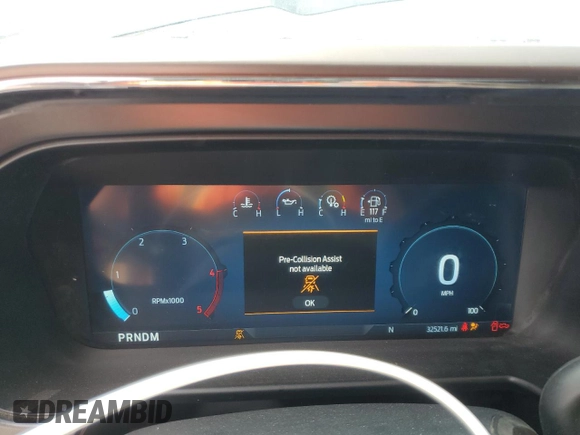 2024 Ford F-450 XL with VIN 1FT8W4DM0REC65149, listed as a Copart auction lot 47088395 with 32,521 mi miles and Salvage title. Bid and sale history available at DreamBid. Image 9.