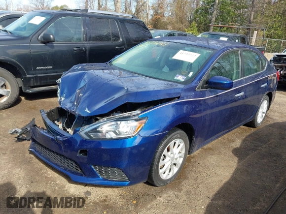 2019 Nissan Sentra SV with VIN 3N1AB7AP9KY290995, listed as a IAAI auction lot 41732723 with 80,305 mi miles and . Bid and sale history available at DreamBid. Image 2.