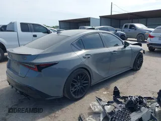 2022 Lexus IS 500 F Sport Performance Launch Edition with VIN JTHUP1D24N5001370, listed as a IAAI auction lot 42277265 with 42,120 mi miles and . Bid and sale history available at DreamBid. Image 4.