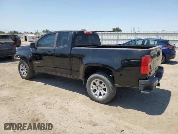 2022 Chevrolet Colorado 2WD LT with VIN 1GCHSCEN9N1114860, listed as a Copart auction lot 65295715 with 47,589 mi miles and Salvage title. Bid and sale history available at DreamBid. Image 2.