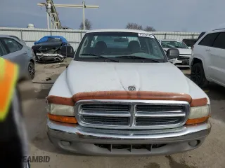 2001 Dodge Dakota Sport with VIN 1B7GL22N31S250879, listed as a Copart auction lot 47322845 with 207,334 mi miles and Salvage Title. Bid and sale history available at carsss.com. Image 5.