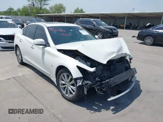 2014 Infiniti Q50 Premium z VIN JN1BV7AP8EM691683, wystawiony jako IAAI lot #42064258 z przebiegiem 146 805 mil mil oraz . Historia ofert i sprzedaży dostępna na DreamBid. Obrazek 1.