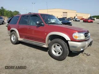 2001 Ford Explorer Eddie Bauer z VIN 1FMZU84P81ZA61333, wystawiony jako Copart lot #56927345 z przebiegiem 205 865 mil mil oraz Szkoda całkowita • Salvage title. Historia ofert i sprzedaży dostępna na DreamBid. Obrazek 4.