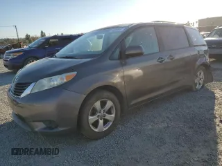 2013 Toyota Sienna LE AAS with VIN 5TDKK3DC6DS353824, listed as a Copart auction lot 46690845 with 190,502 mi miles and Salvage Title. Bid and sale history available at carsss.com. Image 1.