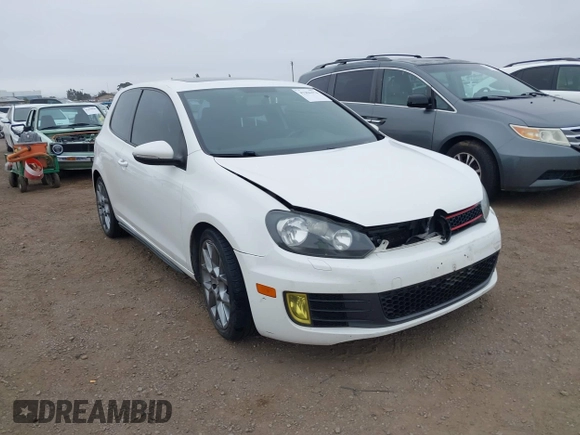2013 Volkswagen Golf GTI with VIN WVWFD7AJ3DW126502, listed as a IAAI auction lot 42396374 with 113,134 mi miles and . Bid and sale history available at DreamBid. Image 1.