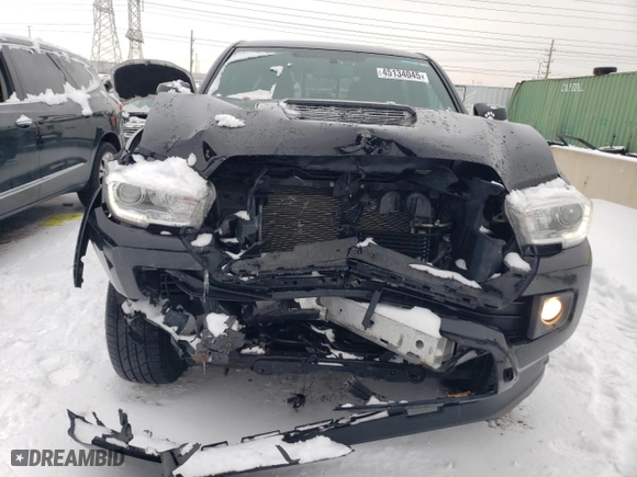 2016 Toyota Tacoma SR5 with VIN 3TMDZ5BN2GM005334, listed as a Copart auction lot 45134045 with 150,248 mi miles and Salvage Title. Bid and sale history available at carsss.com. Image 5.