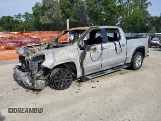 2019 GMC Sierra 1500 SLT z VIN 1GTU9DED3KZ208589, wystawiony jako Copart lot #53871735 z przebiegiem Nie podano mil oraz Nie do naprawy • Non repairable. Historia ofert i sprzedaży dostępna na DreamBid. Obrazek 1.