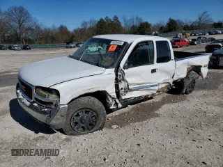 1999 GMC New Sierra 1500 SLE with VIN 1GTEK19T9XZ514986, listed as a Copart auction lot 46336805 with 277,087 mi miles and Salvage Title. Bid and sale history available at carsss.com. Image 1.