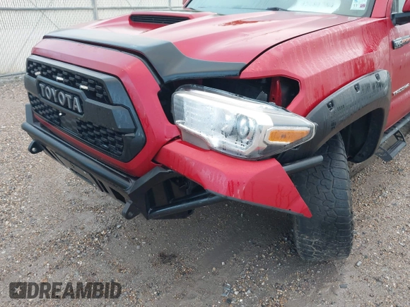2019 Toyota Tacoma SR5 with VIN 3TMAZ5CN1KM092783, listed as a IAAI auction lot 42181784 with 86,272 mi miles and . Bid and sale history available at DreamBid. Image 6.