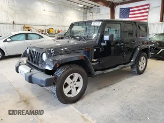 2008 Jeep Wrangler Unlimited Sahara with VIN 1J4GA59108L637009, listed as a Copart auction lot 63333705 with 181,778 mi miles and Clean title. Bid and sale history available at DreamBid. Image 1.