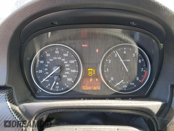 2012 BMW 3 Series 328i xDrive with VIN WBAKF5C5XCE657680, listed as a Copart auction lot 49823155 with 151,271 mi miles and Salvage Title. Bid and sale history available at carsss.com. Image 9.
