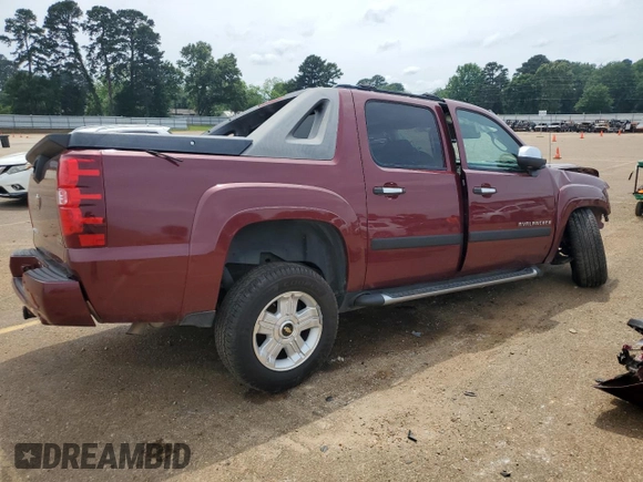 2008 Chevrolet Avalanche 3LT with VIN 3GNFK12388G221880, listed as a Copart auction lot 55097845 with 188,328 mi miles and Salvage title. Bid and sale history available at DreamBid. Image 3.