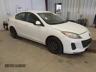 2012 Mazda 3 i Sport with VIN JM1BL1UF7C1555787, listed as a IAAI auction lot 42677513 with 136,011 mi miles and . Bid and sale history available at DreamBid. Image 1.