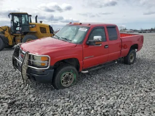2004 GMC Sierra 2500HD SLE z VIN 1GTHK29U04E316201, wystawiony jako Copart lot #51224565 z przebiegiem 201 558 mil mil oraz Czysty tytuł • Clean title. Historia ofert i sprzedaży dostępna na DreamBid. Obrazek 1.