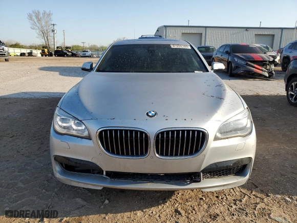 2013 BMW 7 Series 750Li xDrive with VIN WBAYF8C51DD140075, listed as a Copart auction lot 51932185 with 126,307 mi miles and Clean Title. Bid and sale history available at carsss.com. Image 5.