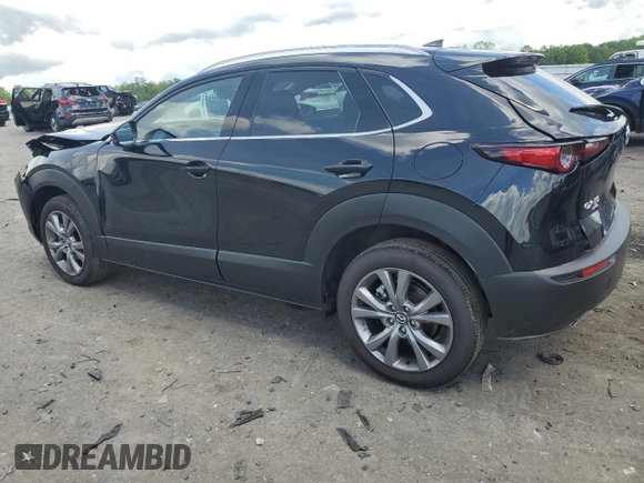 2025 Mazda CX-30 S Premium with VIN 3MVDMBDM3SM753468, listed as a Copart auction lot 55766585 with 3,051 mi miles and Salvage title. Bid and sale history available at DreamBid. Image 2.