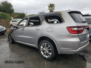 2019 Dodge Durango R/T with VIN 1C4SDHCT7KC691031, listed as a Copart auction lot 44633395 with Not provided miles and Non repairable. Bid and sale history available at DreamBid. Image 2.