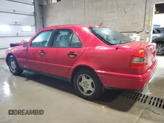 1997 Mercedes-Benz C 230/260/280/320 with VIN WDBHA28E6VF550639, listed as a Copart auction lot 59131195 with 72,722 mi miles and Salvage title. Bid and sale history available at DreamBid. Image 2.
