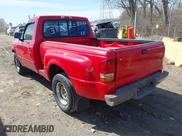 1997 Ford Ranger XLT with VIN 1FTCR10A4VPB39564, listed as a IAAI auction lot 41822728 with 138,568 mi miles. Bid and sale history available at carsss.com. Image 3.