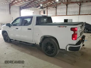 2023 Chevrolet Silverado 1500 Custom with VIN 1GCPDBEK8PZ122670, listed as a Copart auction lot 48259635 with 50,219 mi miles and Clean Title. Bid and sale history available at DreamBid. Image 2.