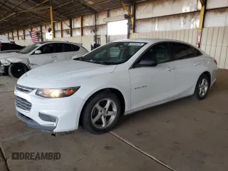 2016 Chevrolet Malibu LS with VIN 1G1ZB5ST1GF294322, listed as a Copart auction lot 55854375 with 203,748 mi miles and Clean Title. Bid and sale history available at carsss.com. Image 1.