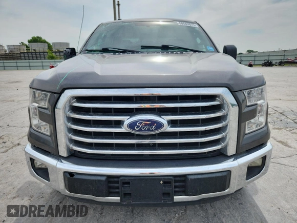 2015 Ford F-150 XL with VIN 1FTEW1CF7FKE55998, listed as a Copart auction lot 60543075 with 95,808 mi miles and Salvage title. Bid and sale history available at DreamBid. Image 5.