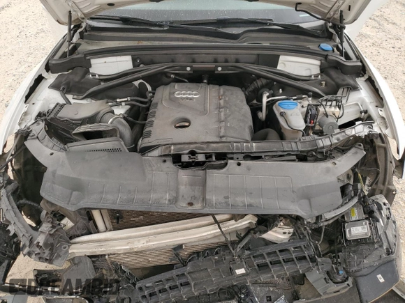 2013 Audi Q5 Premium with VIN WA1CFAFP2DA053900, listed as a Copart auction lot 49457465 with 99,417 mi miles and Salvage Title. Bid and sale history available at carsss.com. Image 12.