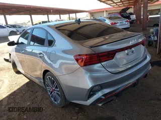 2023 Kia Forte GT with VIN 3KPF44AC2PE617853, listed as a IAAI auction lot 41871599 with 40,712 mi miles and . Bid and sale history available at carsss.com. Image 3.