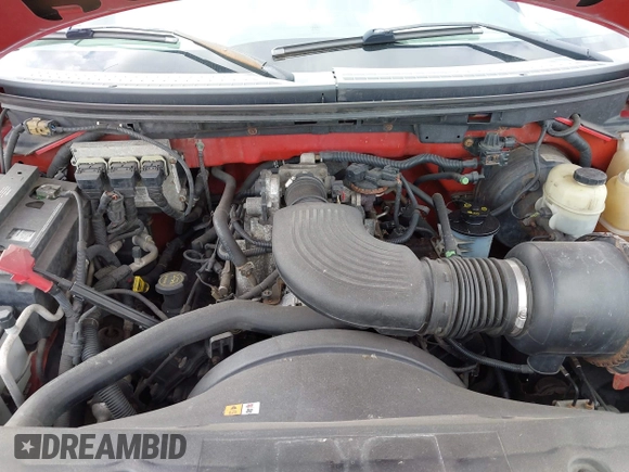 2005 Ford F-150 XL with VIN 1FTRF12W65KC68608, listed as a IAAI auction lot 41917430 with Not provided miles and . Bid and sale history available at DreamBid. Image 10.