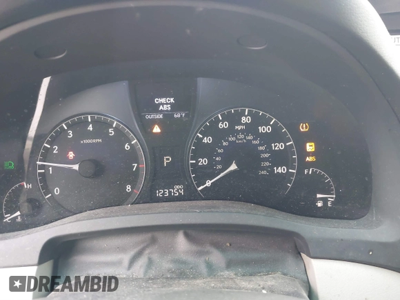 2011 Lexus RX 350 with VIN 2T2BK1BA5BC109816, listed as a IAAI auction lot 41895587 with 123,754 mi miles and . Bid and sale history available at DreamBid. Image 7.