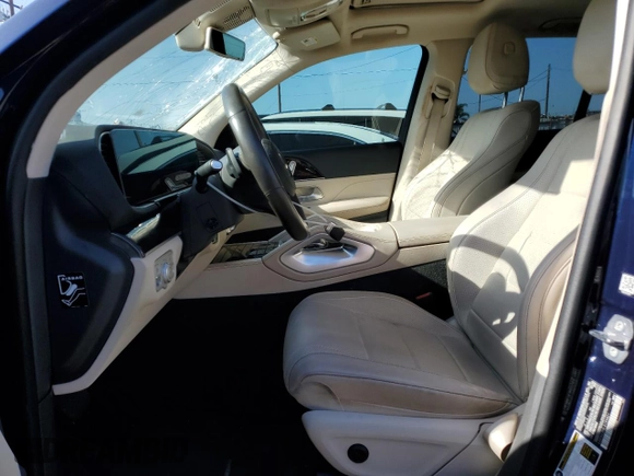 2020 Mercedes-Benz GLE 350 with VIN 4JGFB4JB9LA199801, listed as a Copart auction lot 60936445 with 94,942 mi miles and Salvage title. Bid and sale history available at DreamBid. Image 7.