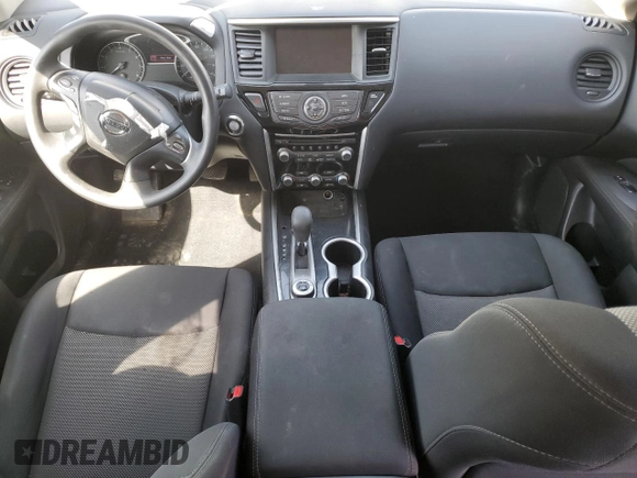 2017 Nissan Pathfinder SV with VIN 5N1DR2MM8HC644786, listed as a Copart auction lot 49308005 with 113,556 mi miles and Clean Title. Bid and sale history available at carsss.com. Image 8.