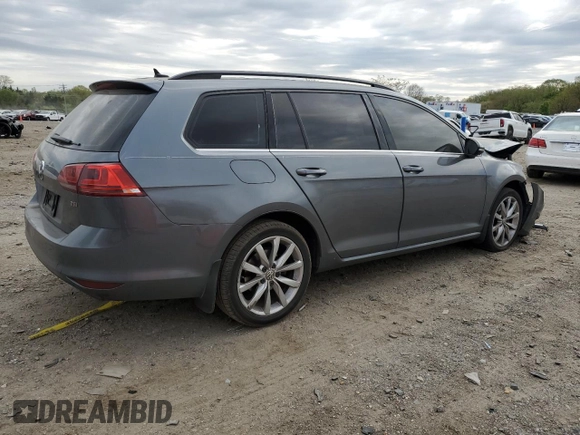 2016 Volkswagen Golf SportWagen TSI S with VIN 3VWC17AU5GM509980, listed as a Copart auction lot 53736345 with 179,606 mi miles and Clean Title. Bid and sale history available at carsss.com. Image 3.