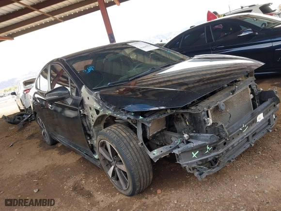 2019 Subaru Impreza Sport with VIN 4S3GKAJ61K3607155, listed as a IAAI auction lot 41809170 with 124,510 mi miles. Bid and sale history available at carsss.com. Image 19.