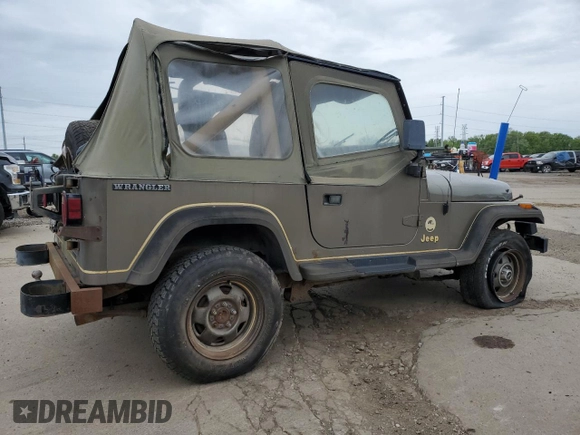 1988 Jeep Wrangler with VIN 2BCCV81M2JB518868, listed as a Copart auction lot 57649935 with 192,317 mi miles and Clean title. Bid and sale history available at DreamBid. Image 3.