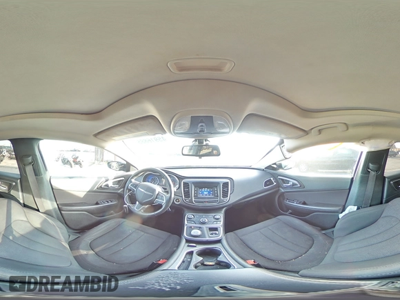 2015 Chrysler 200 Limited with VIN 1C3CCCABXFN694718, listed as a Copart auction lot 45916885 with 124,412 mi miles and Salvage Title. Bid and sale history available at DreamBid. Image 13.